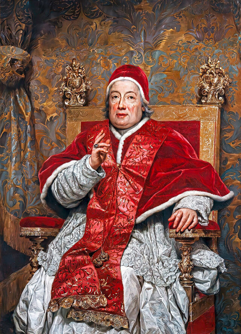 Clement XIII Rezzonico - Anton Raphael Mengs - Muotokuva