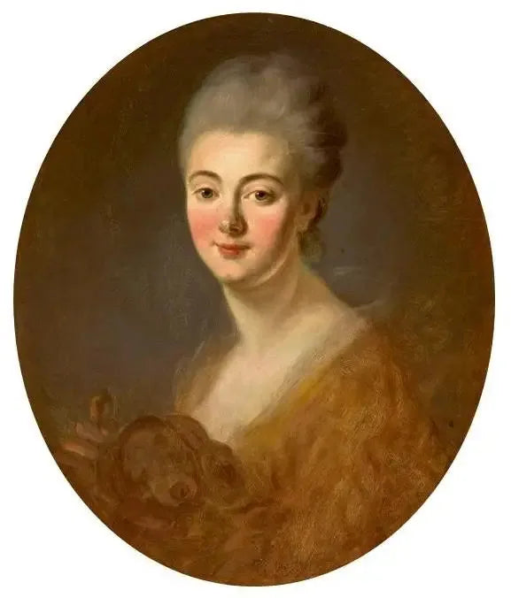 Constance de Lowendal, kreivitär Turpin de Crissé - Jean-Honoré Fragonard