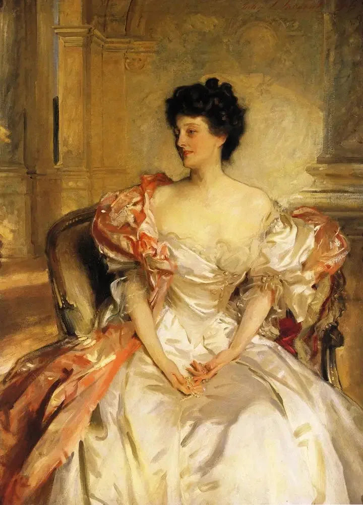 Cora Elizabeth Smith Colgate Kennardin muotokuva, lyhyesti Straffordin kreivitär - John Singer Sargent