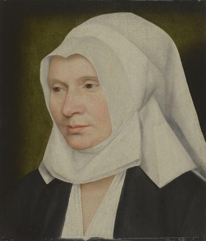 Portrait de Cornelia Sandrien épouse de Petrus Aegidius (1486-1533) - Quentin Metsys - Alpha Reproduction