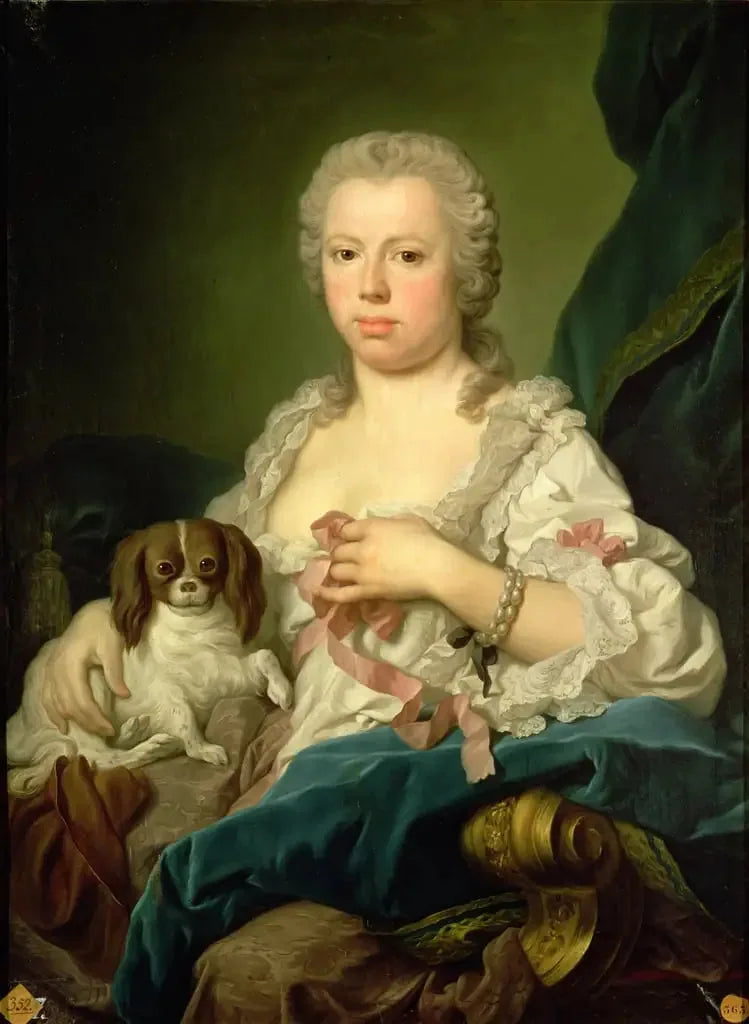 Naisen muotokuva Anne Clifford, Mahony'n kreivitär - Pierre Subleyras