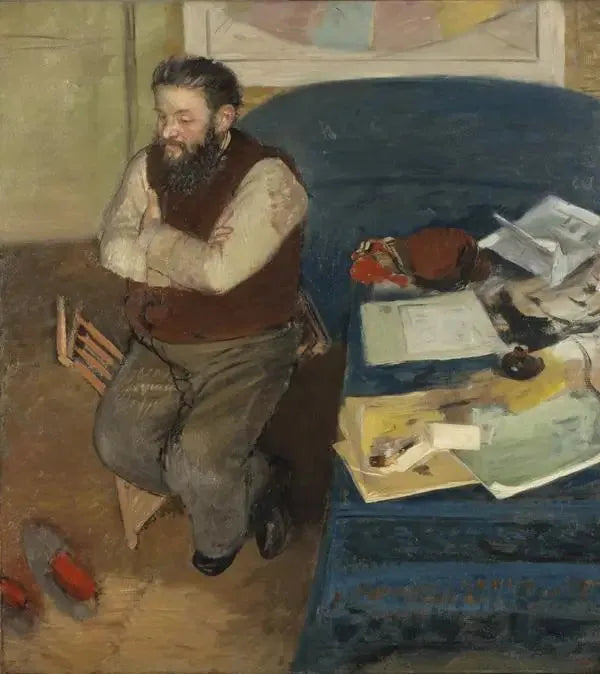 Diego Martelli - Edgar Degas'n muotokuva