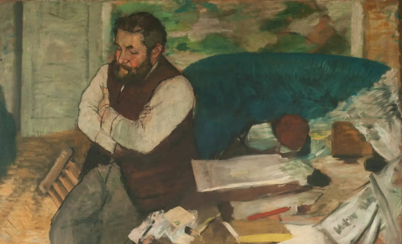 Diego Martelli - Edgar Degas'n muotokuva
