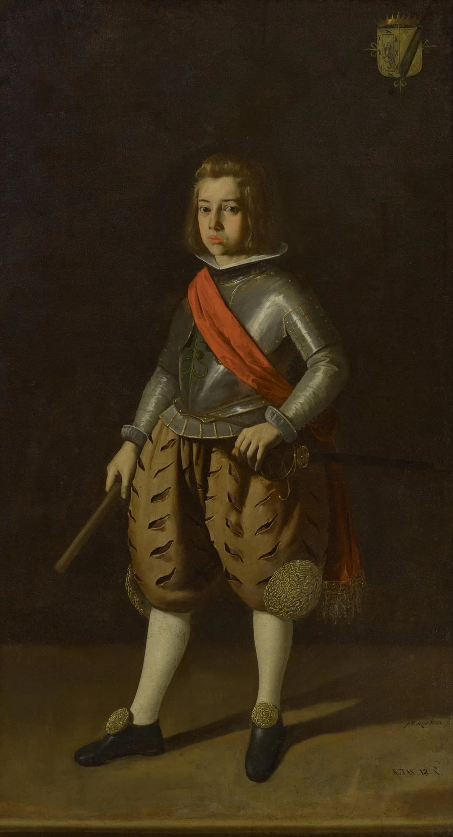 Don Alonso Verdugo de Albornoz - Francisco de Zurbarán - Muotokuva