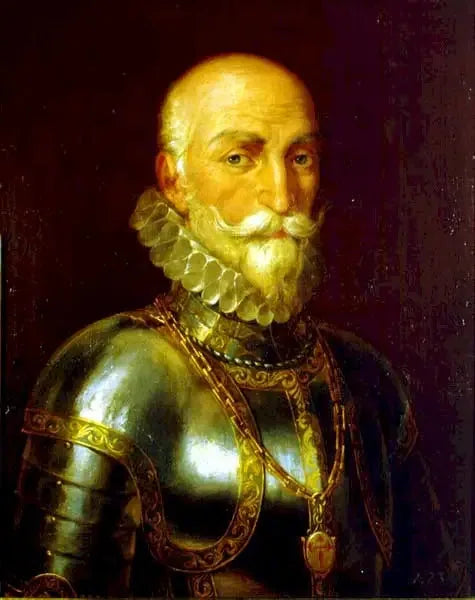 Don Álvaro de Bazánin muotokuva - Rafael Tejeo