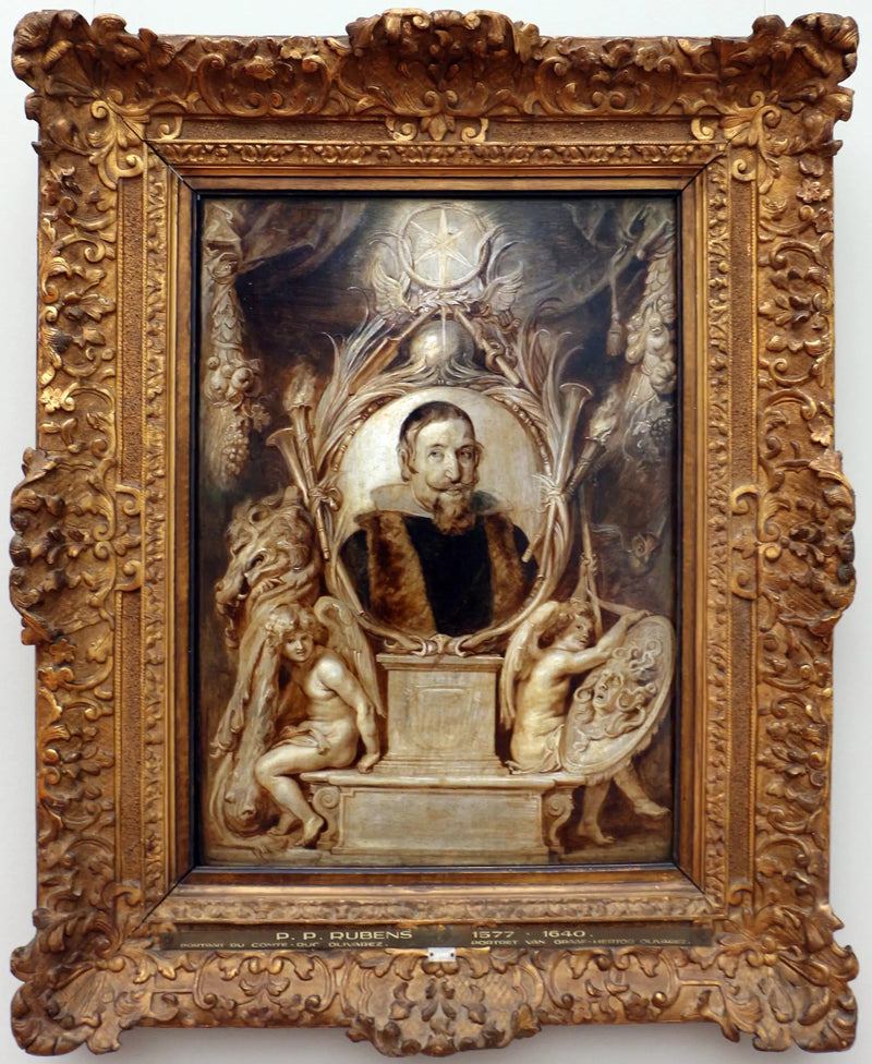 Don Gasparo de Guzmàn y Pimentelin muotokuva, Olivaresin kreivi-duke ja San Lucar de Barramedan herttua (1587-1645) - Peter Paul Rubens