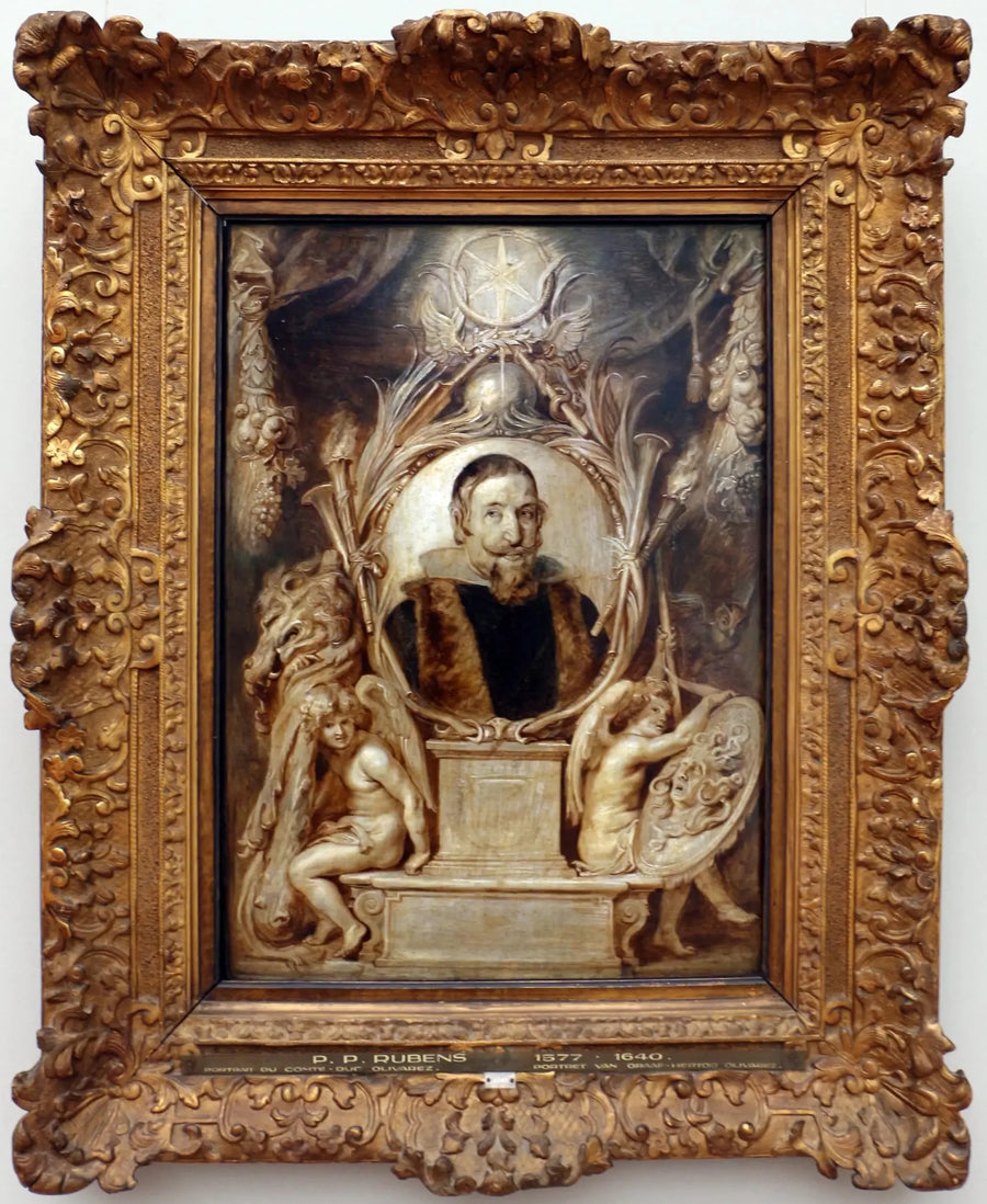 Don Gasparo de Guzmàn y Pimentelin muotokuva, Olivaresin kreivi-duke ja San Lucar de Barramedan herttua (1587-1645) - Peter Paul Rubens