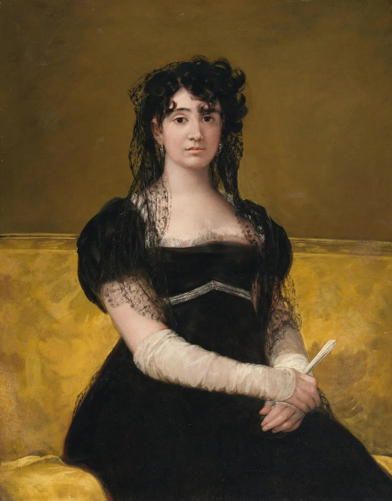 Doña Antonia Zárate - Francisco de Goya muotokuva