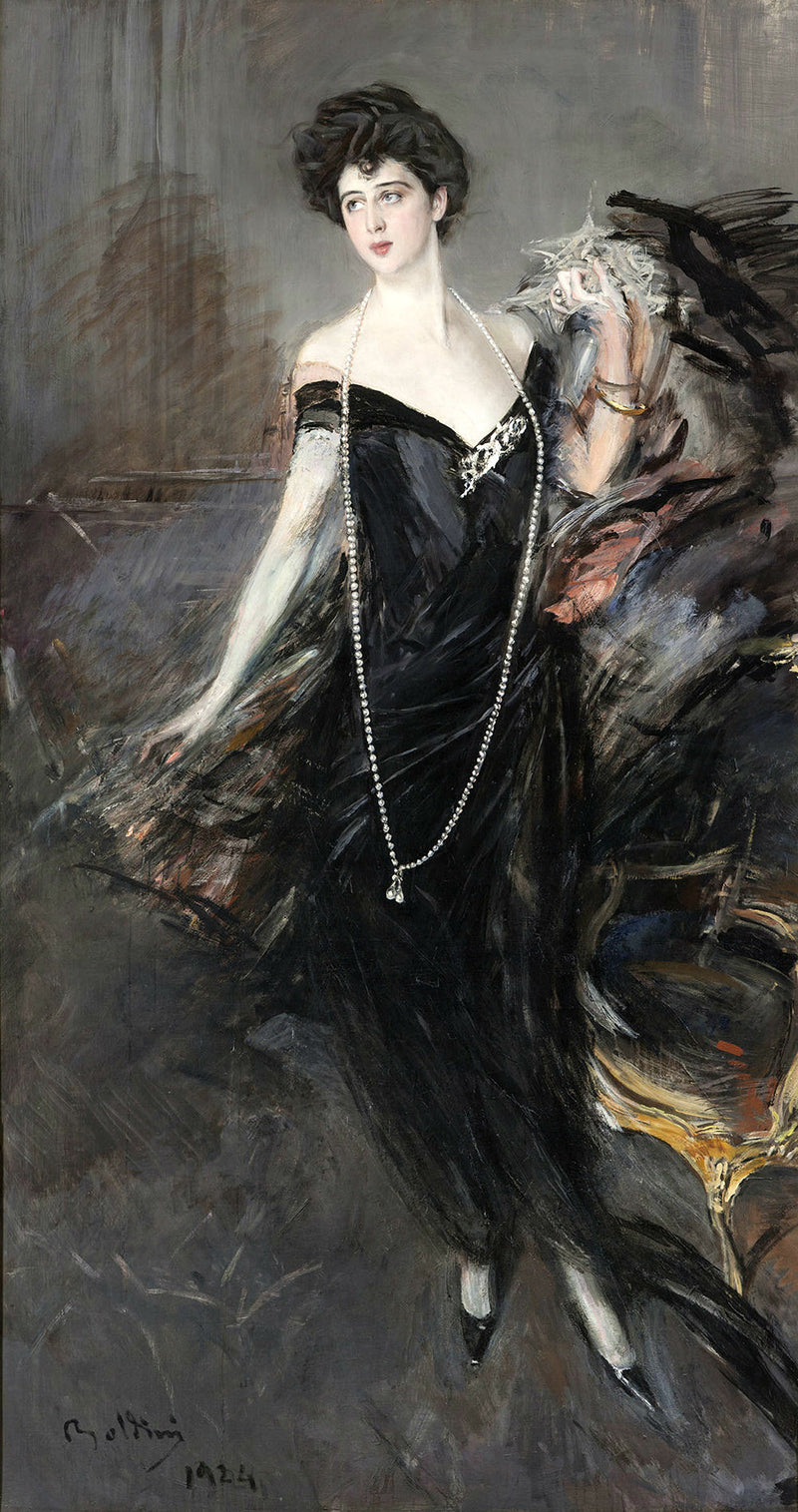 Donna Franca Florion muotokuva - Giovanni Boldini