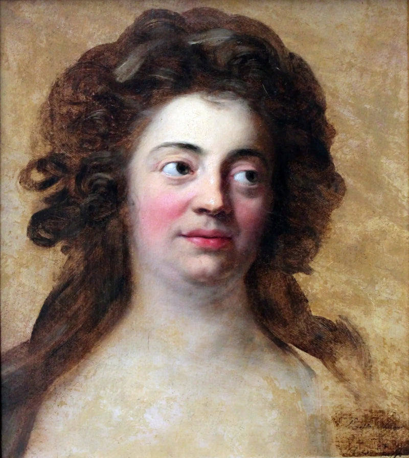 Dorothean Schlegelin muotokuva, filosofi Moses Mendelssonin vanhin tytär - Anton Graff
