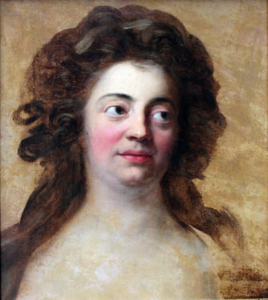 Dorothean Schlegelin muotokuva, filosofi Moses Mendelssonin vanhin tytär - Anton Graff