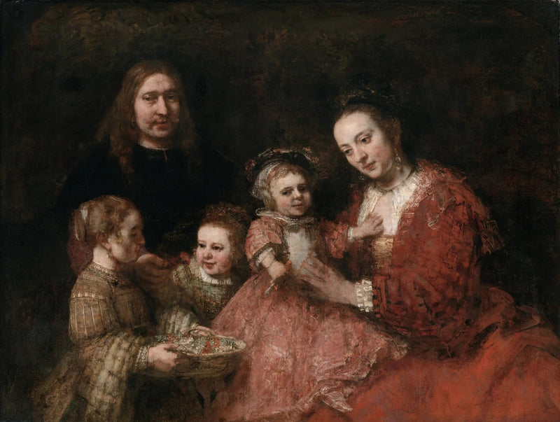 Perhepotretti - Rembrandt
