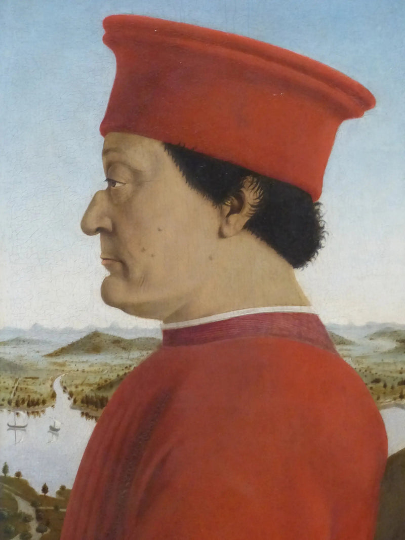 Federico da Montefeltron muotokuva - Piero della Francesca
