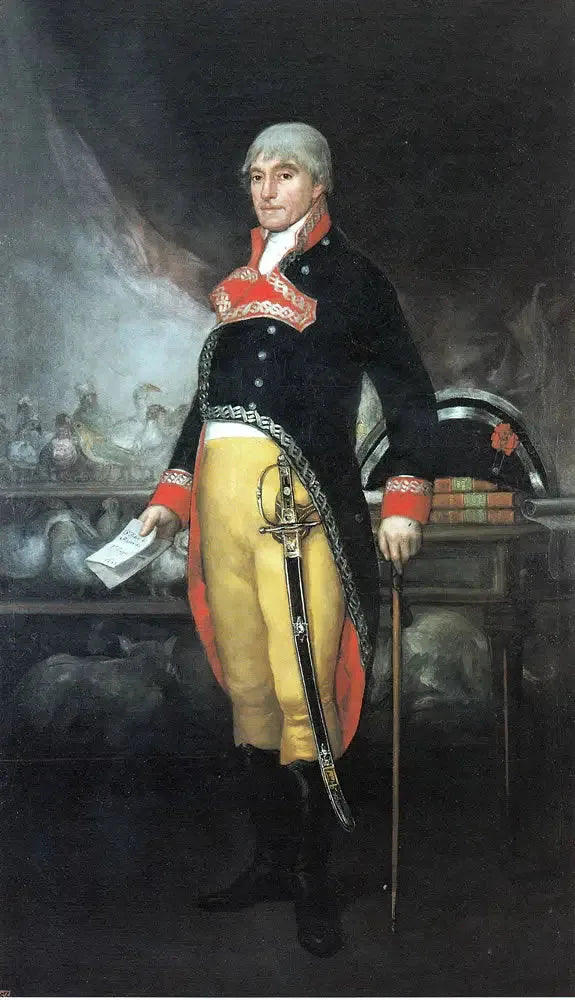Félix de Azaran muotokuva - Francisco de Goya