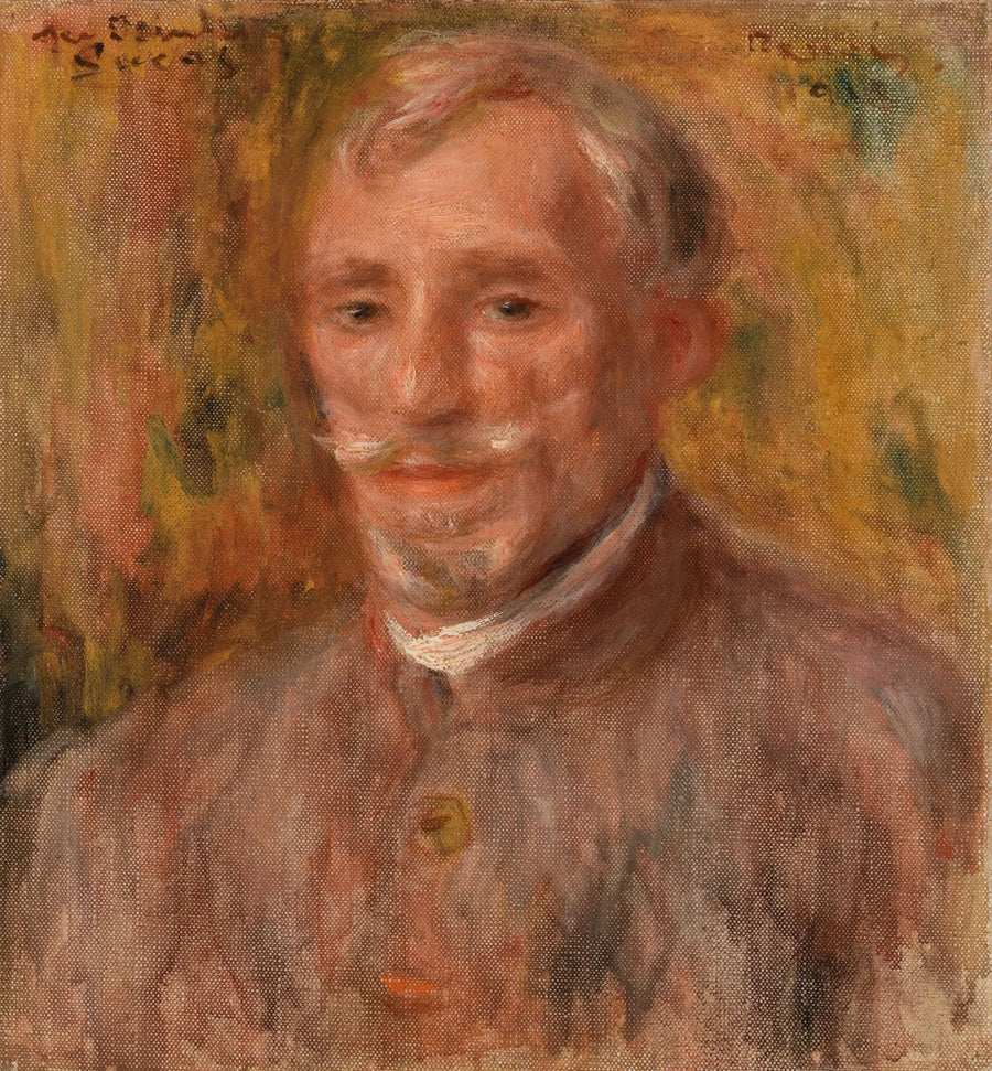 Félix Hippolyte-Lucas - Pierre-Auguste Renoir'n muotokuva