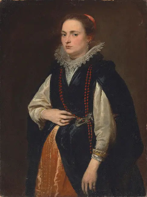 Naisen muotokuva, 1621-1628 - Antoine van Dyck