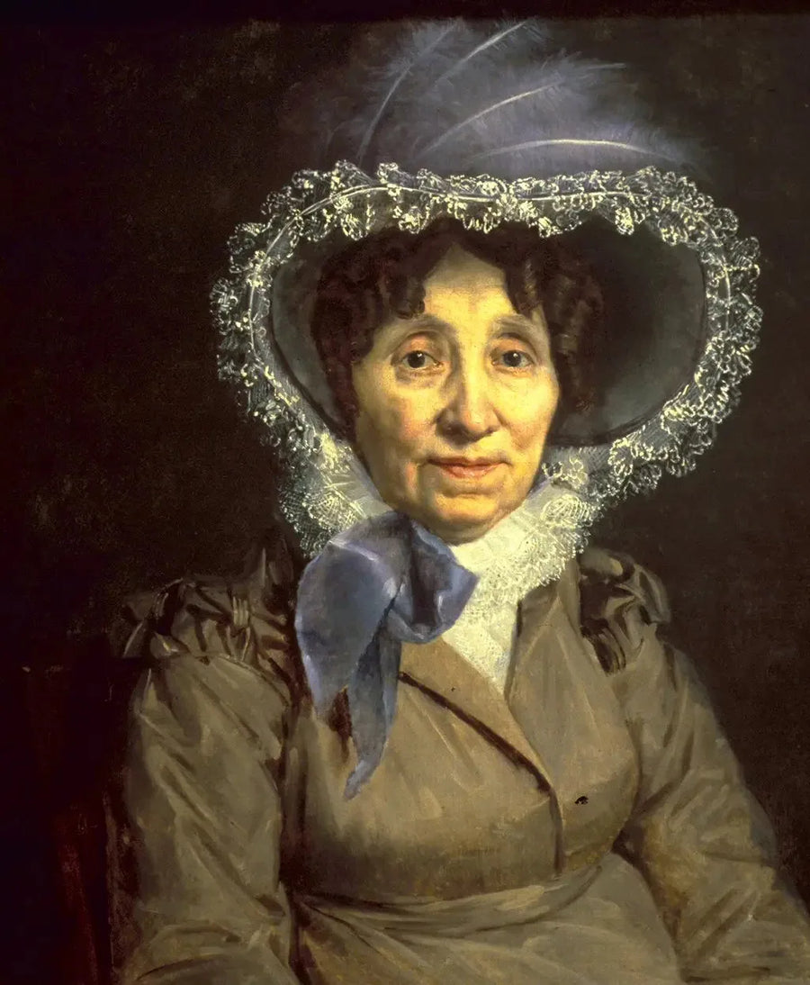Vanhan naisen muotokuva - Jacques-Louis David