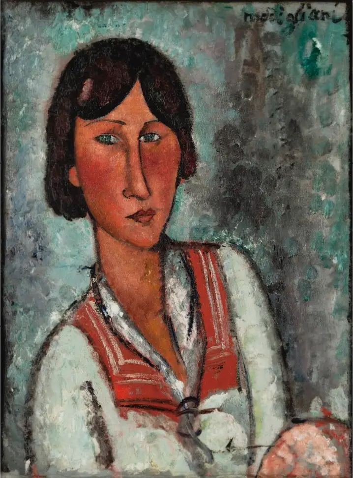 Naisen muotokuva - Amedeo Modigliani