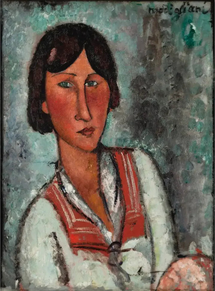Naisen muotokuva - Amedeo Modigliani