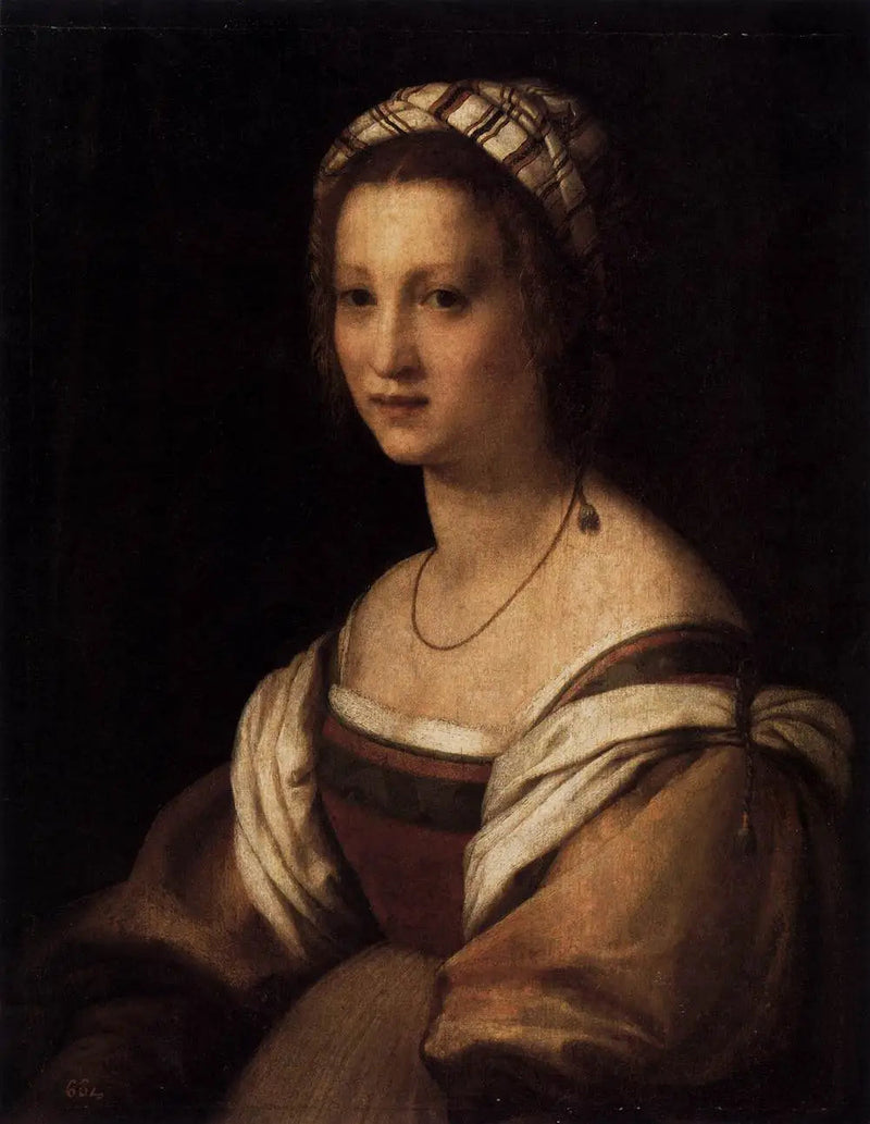 Naisen muotokuva - Andrea del Sarto