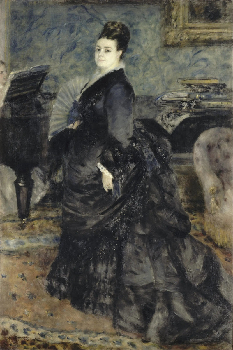 Naisten muotokuva, sanotaan Mme Georges Hartmannista - Pierre-Auguste Renoir