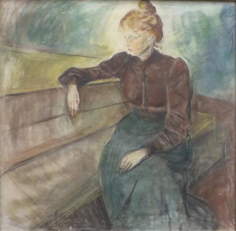 Naisen muotokuva - Edvard Munch