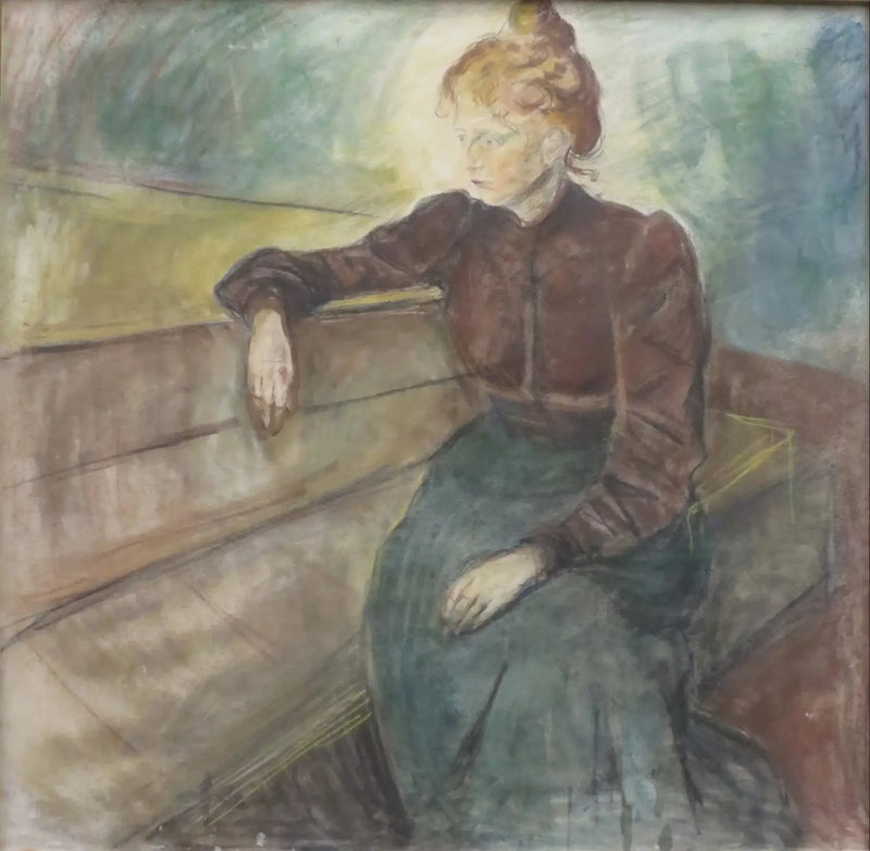 Naisen muotokuva - Edvard Munch