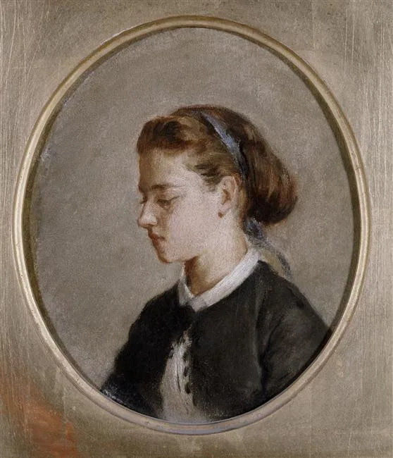Naisen muotokuva - Eva Gonzalès