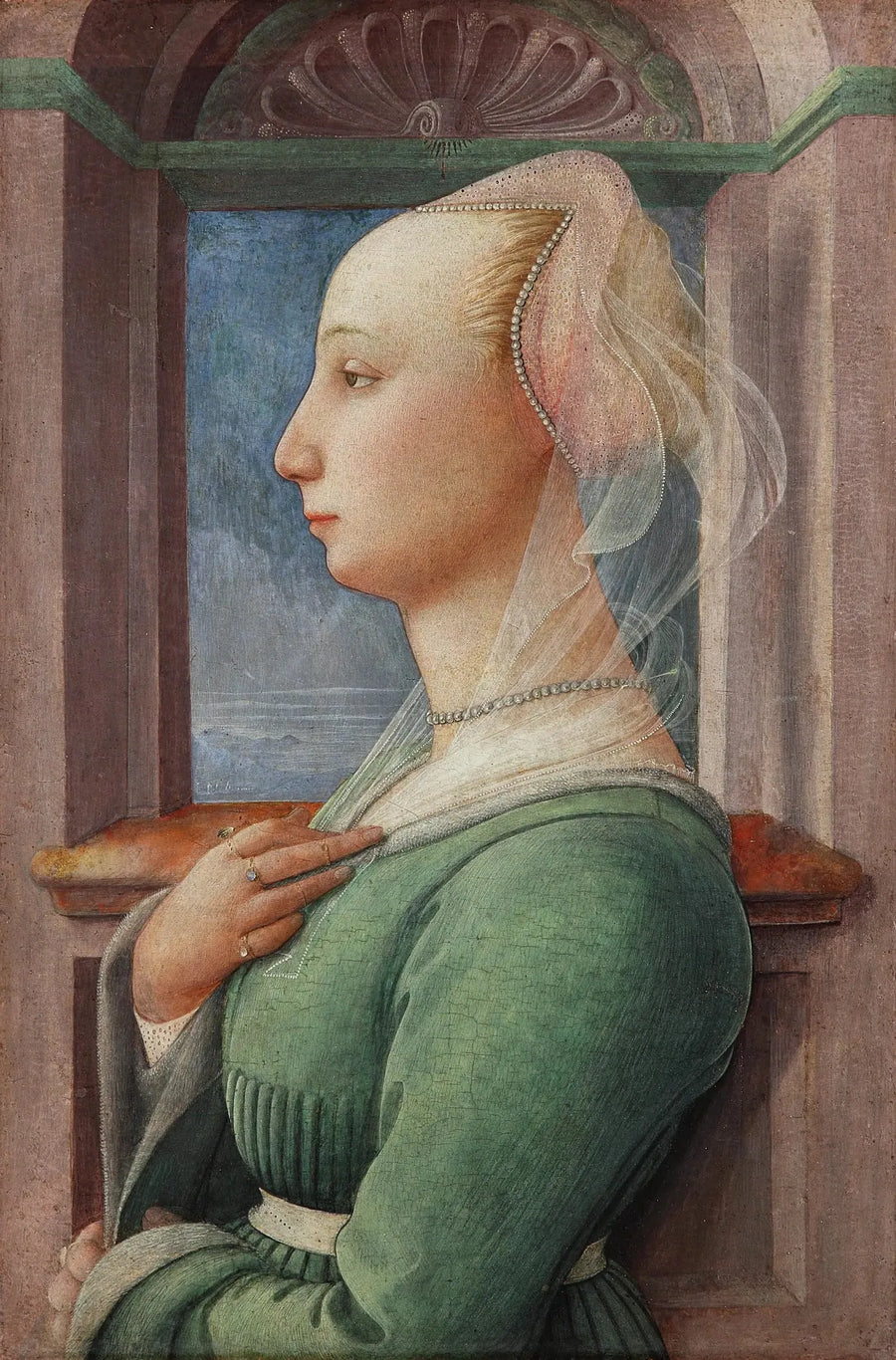 Naisen muotokuva - Fra Filippo Lippi