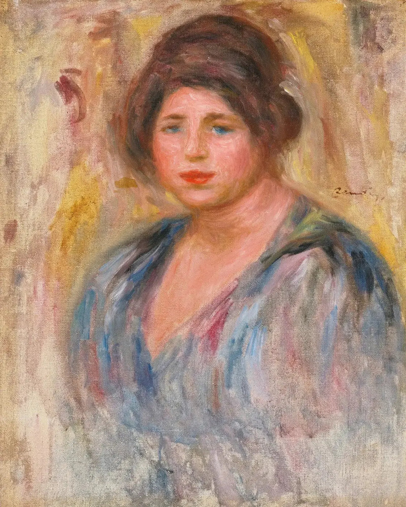 Naisen muotokuva (Gabrielle Renard) - Pierre-Auguste Renoir