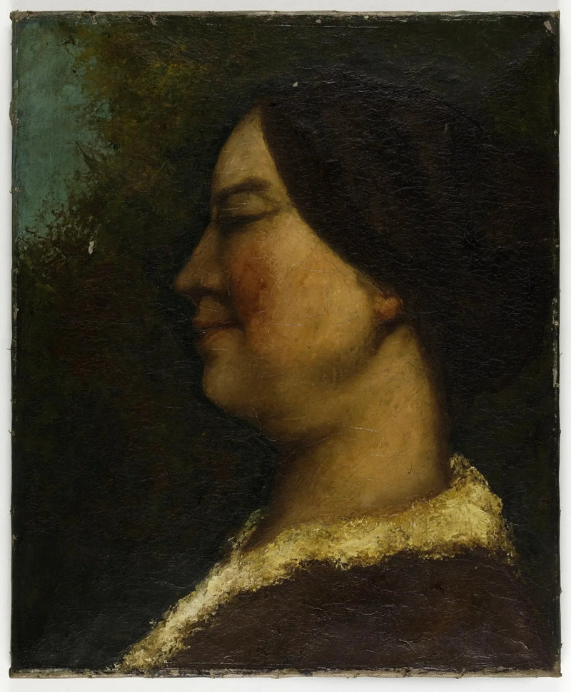 Naisen muotokuva - Gustave Courbet