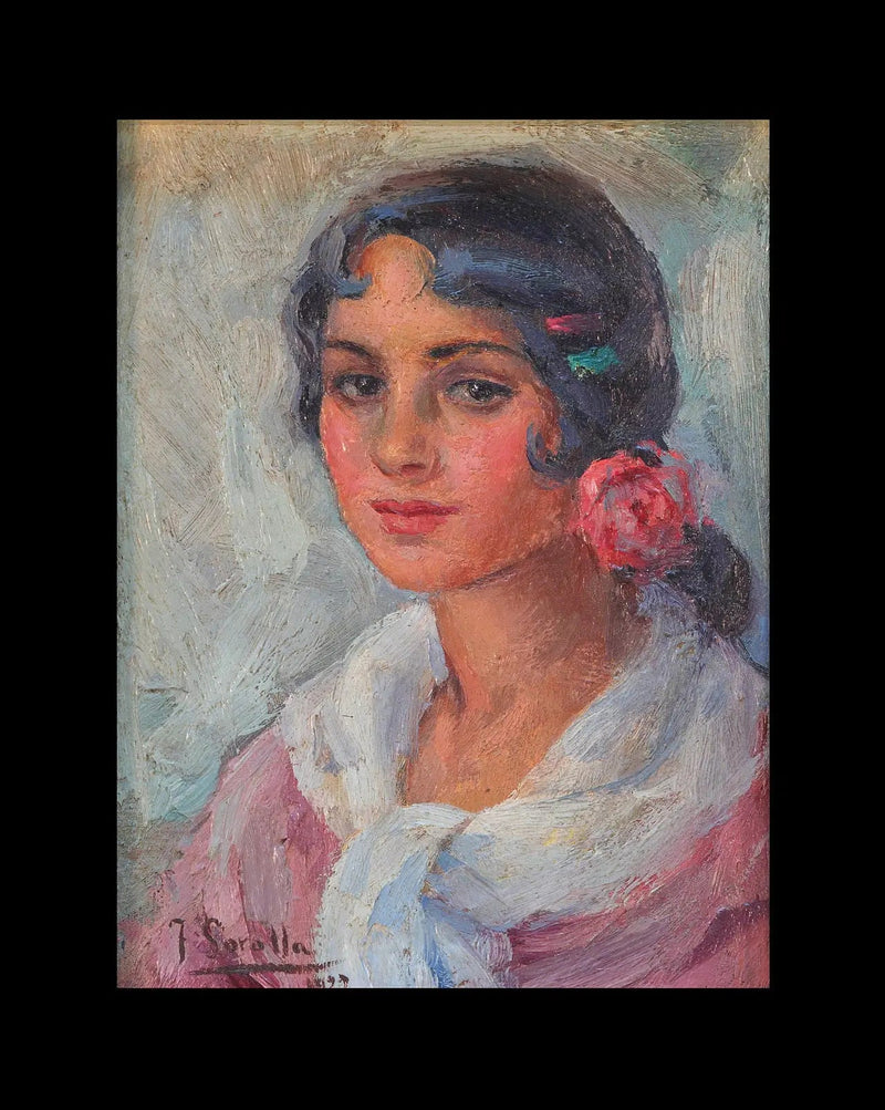 Naisten muotokuva - Joaquín Sorolla