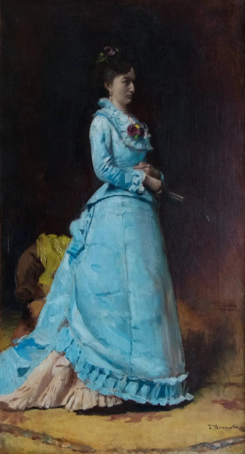 Naisen muotokuva - Léon Bonnat