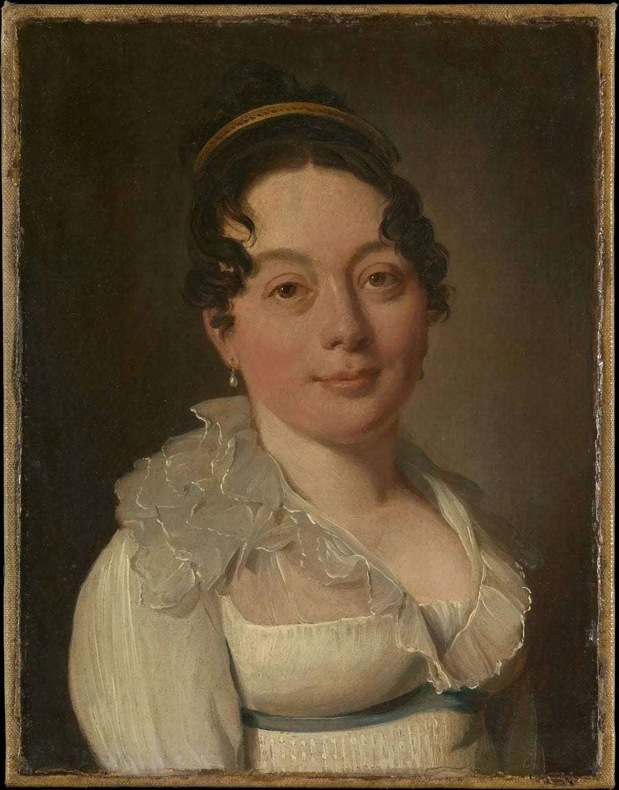 Naisen muotokuva - Louis-Léopold Boilly