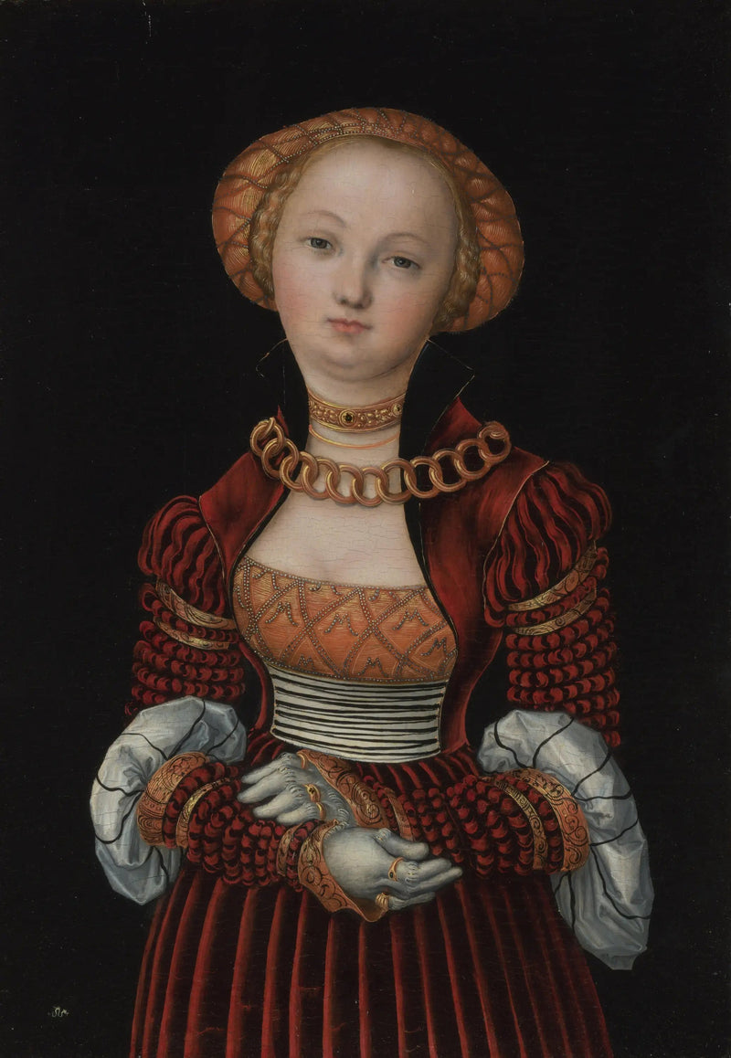 Naisen muotokuva - Lucas Cranach vanhempi