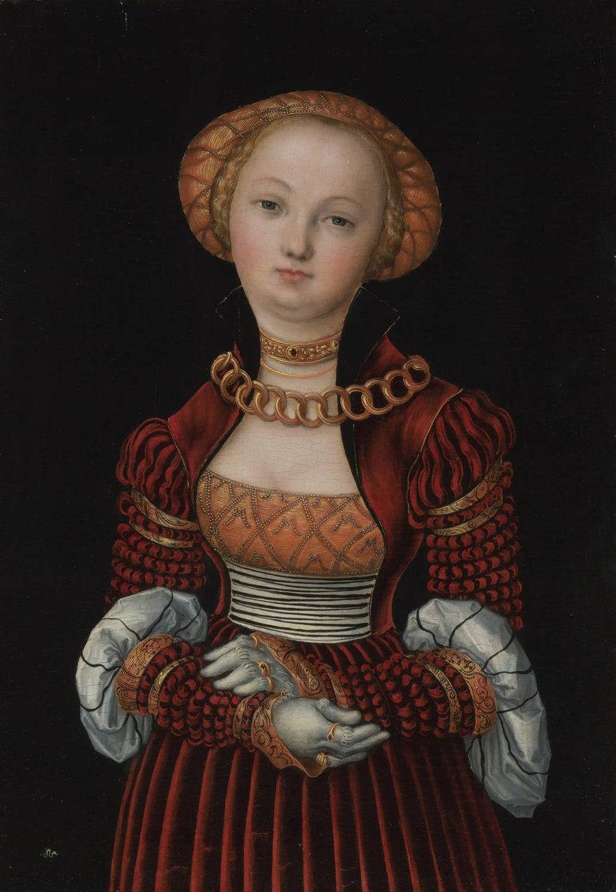 Naisen muotokuva - Lucas Cranach vanhempi