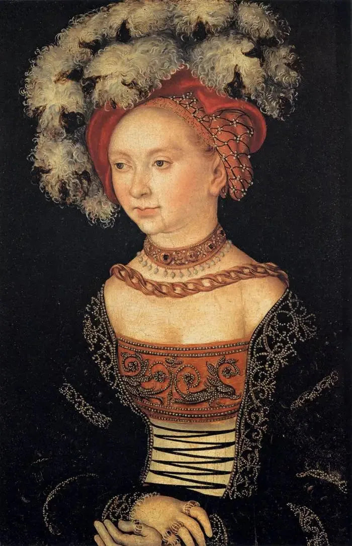 Naisen muotokuva - Lucas Cranach vanhempi