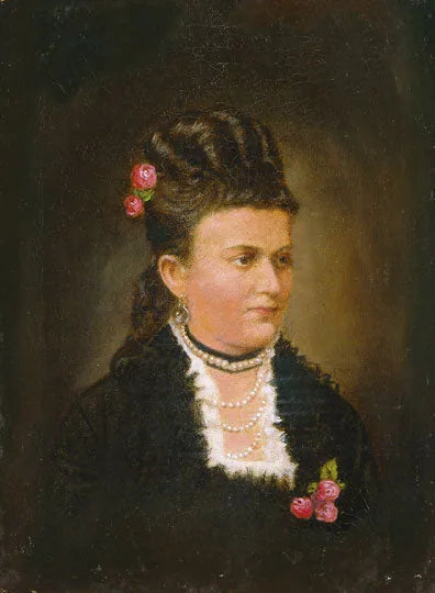 Portrait de femme - Mihály Munkácsy image 1 copie peinte à la main à l’huile