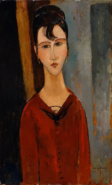 Naisen muotokuva (Mme C.D.) - Amedeo Modigliani