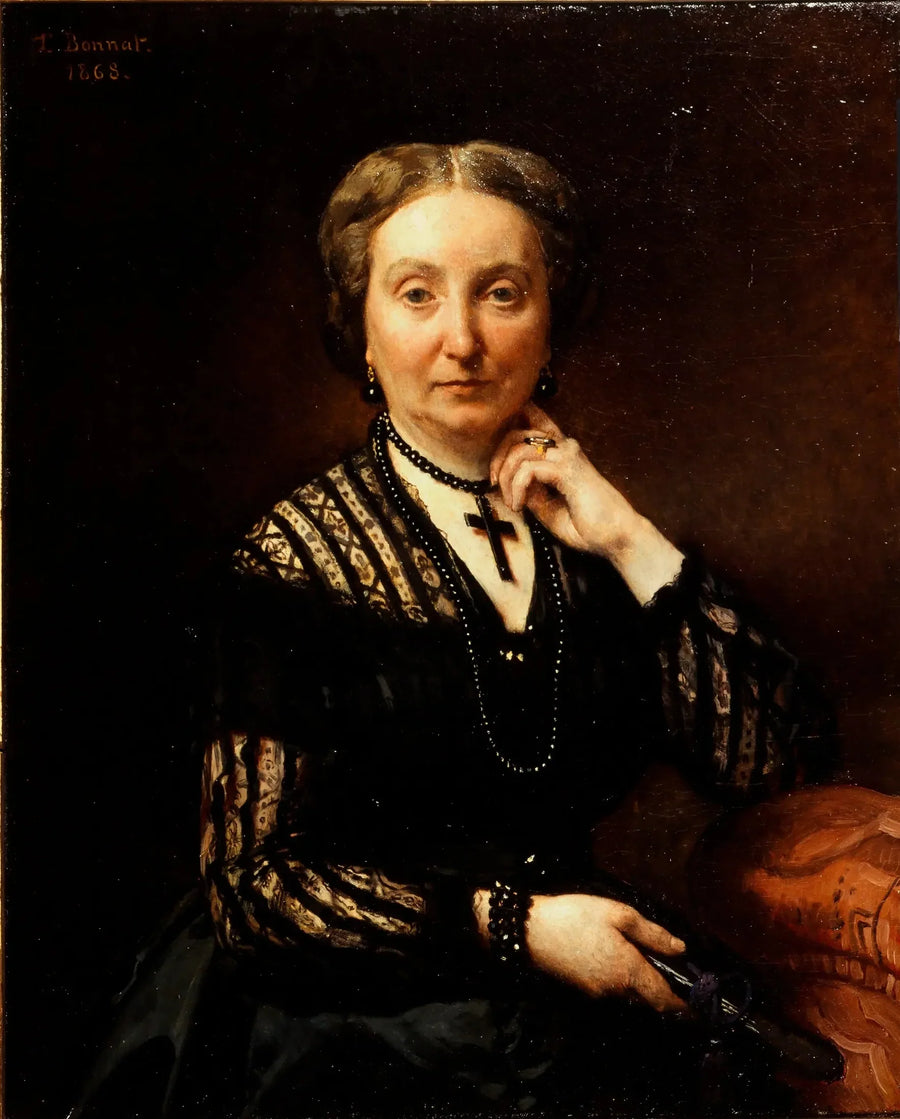 Naisen muotokuva (P2688) - Léon Bonnat