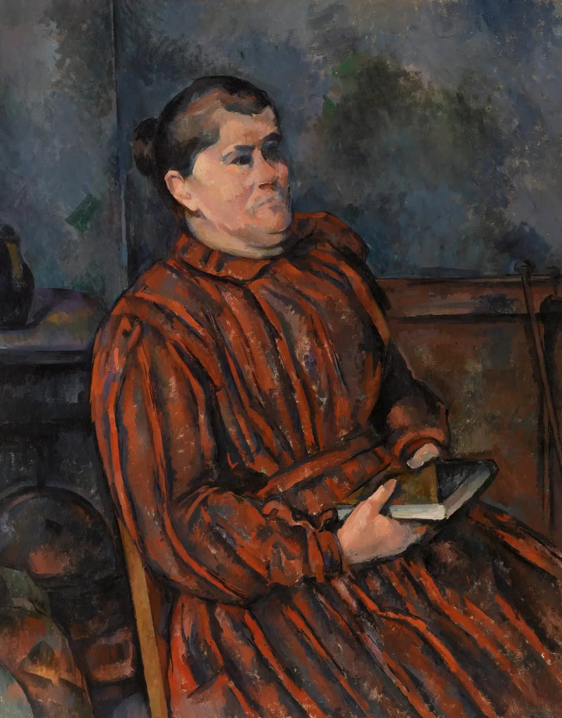 Naisen muotokuva - Paul Cézanne