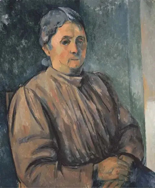 Naisen muotokuva - Paul Cézanne