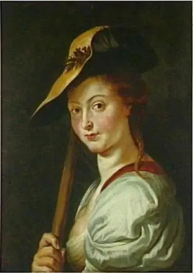 Naisen muotokuva, ehkä Suzanna Fourment (1599-1628), 1612-1615 - Peter Paul Rubens