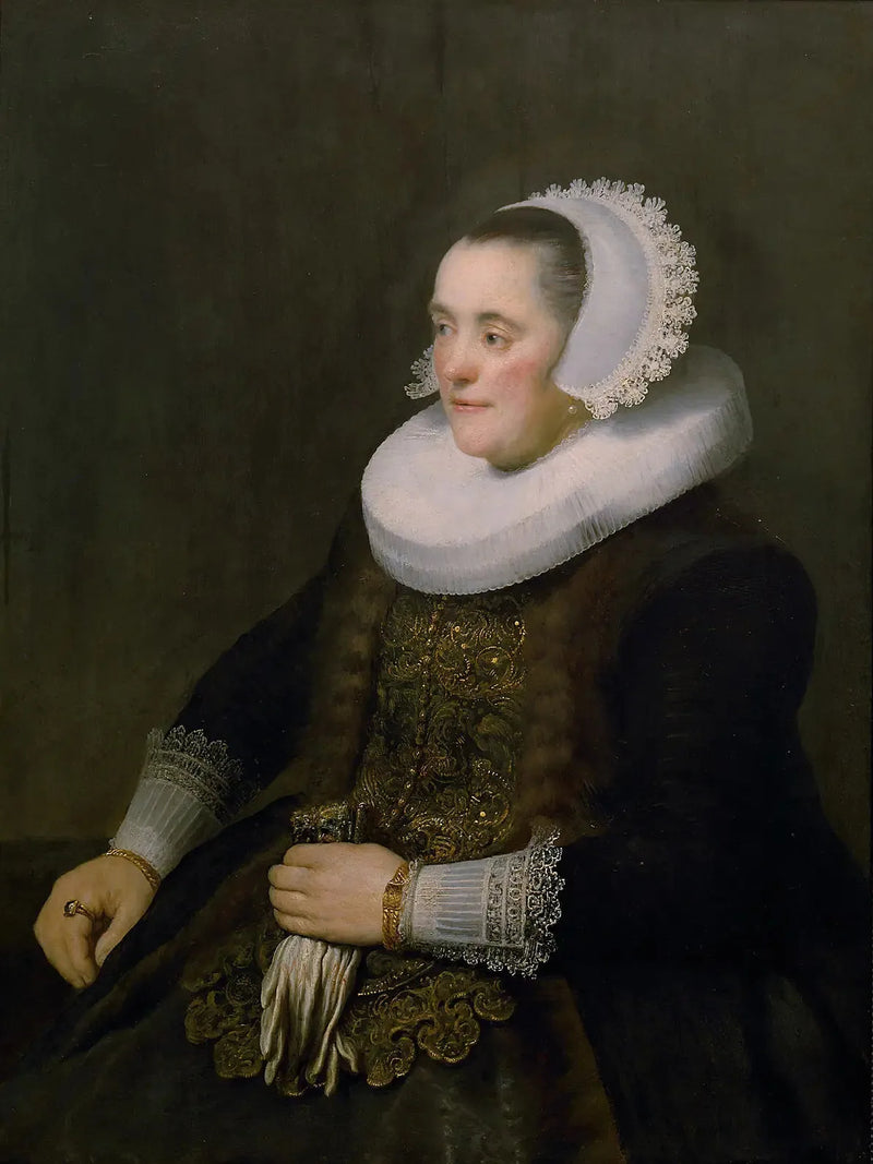 Naisen muotokuva. - Rembrandt