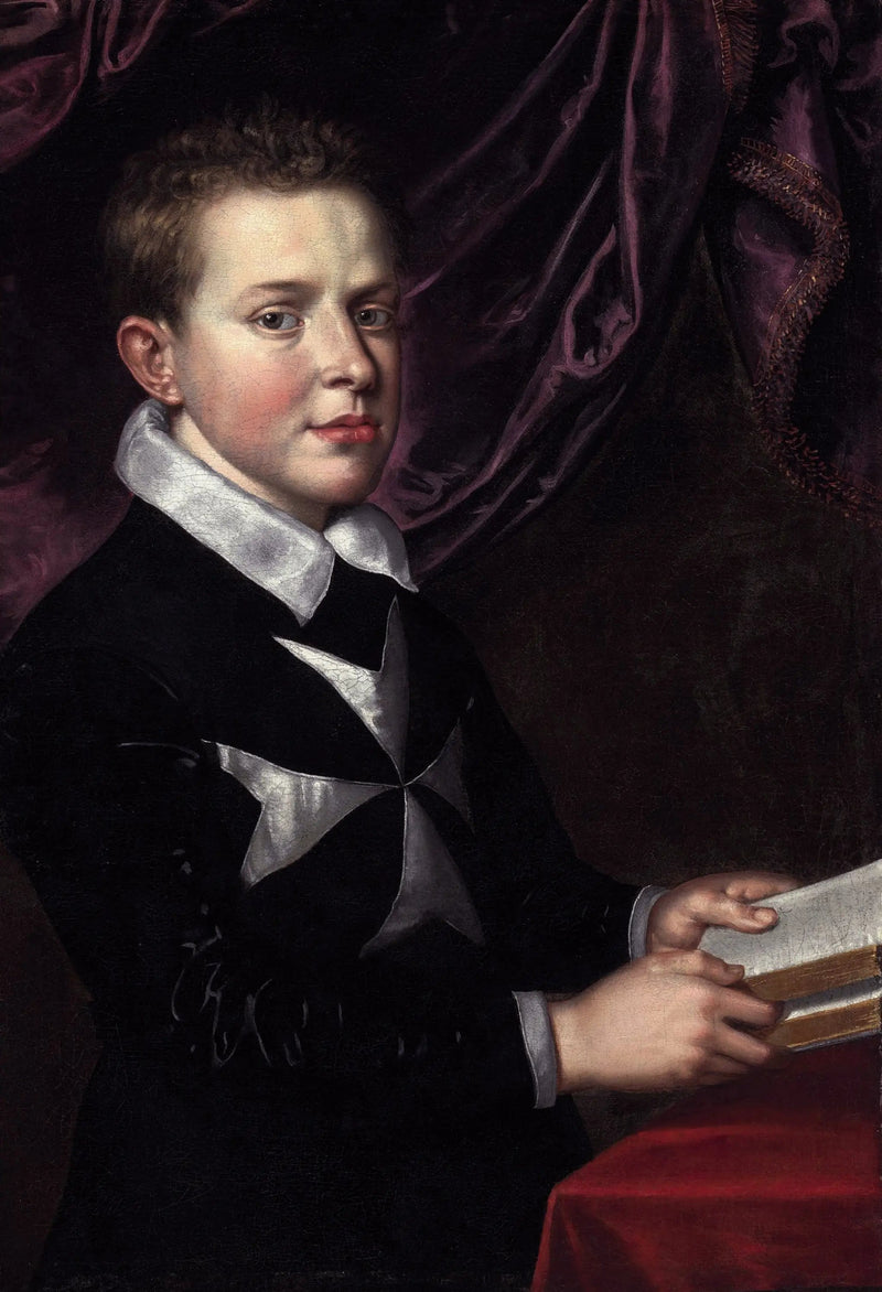 Ferdinand I Gonzagen lapsuuden muotokuva - Peter Paul Rubens