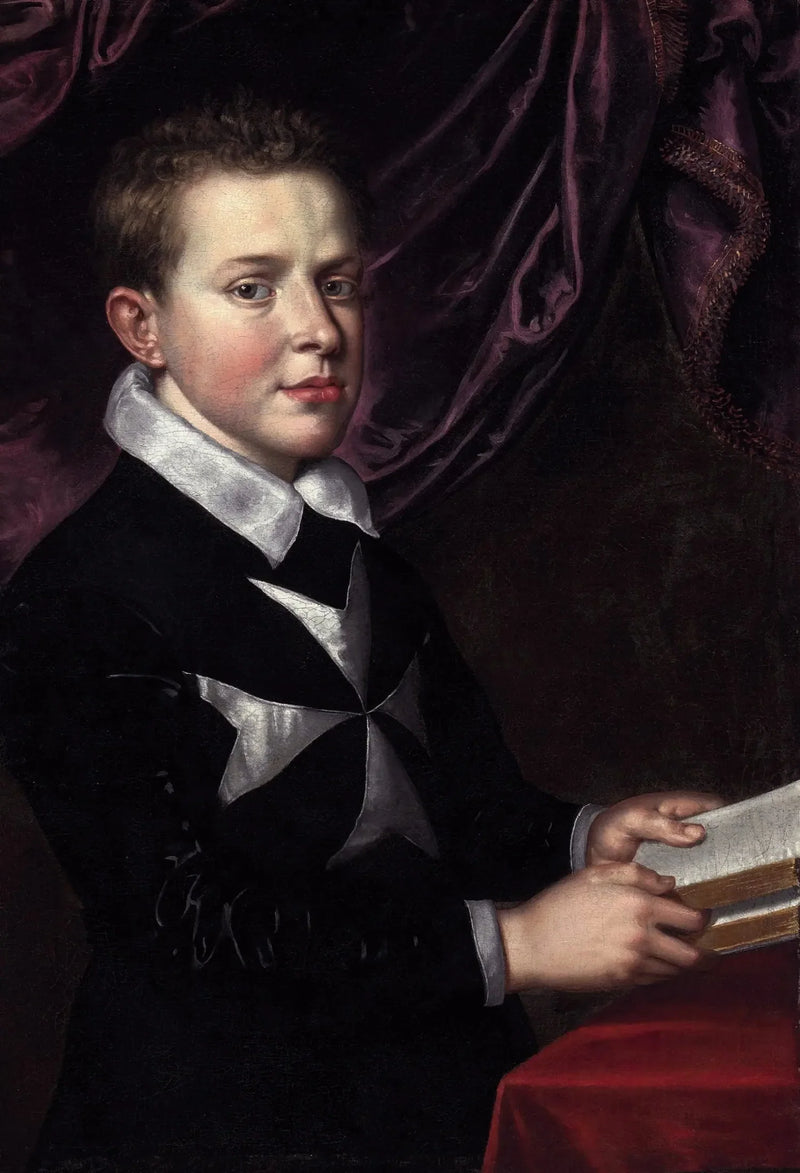 Ferdinand I Gonzagen lapsuuden muotokuva - Peter Paul Rubens