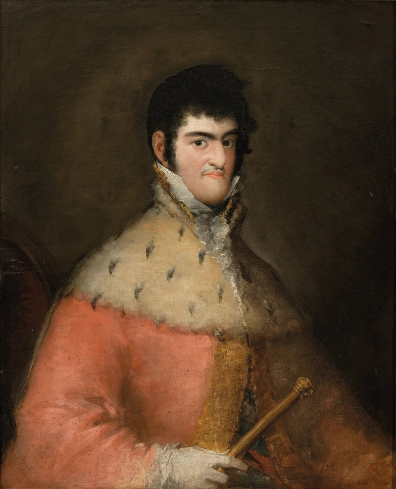 Ferdinand VII:n muotokuva Espanjasta - Francisco de Goya