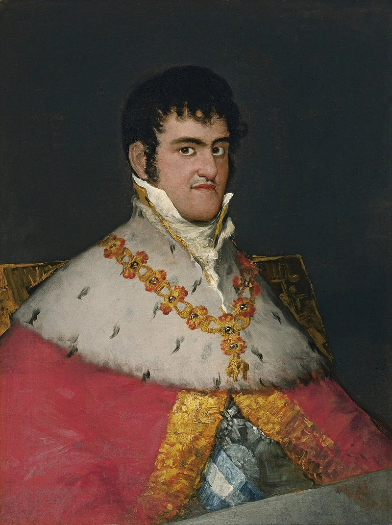 Ferdinand VII:n muotokuva - Francisco de Goya