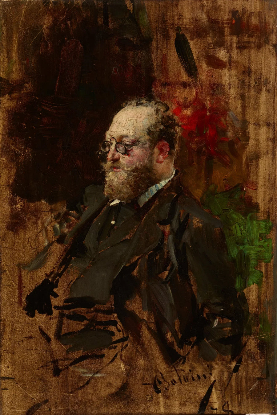 Ferdynand Bryndza (1837-1891) - Giovanni Boldini muotokuva