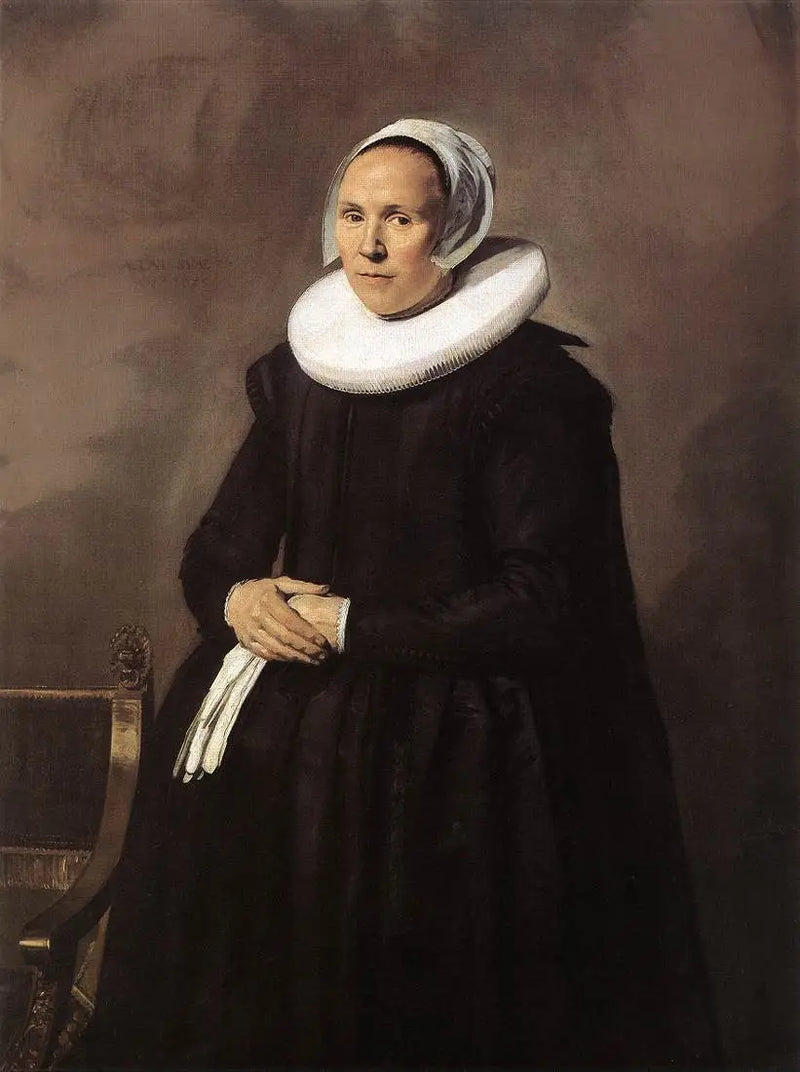Feyna van Steenkiste (....-1640) - Frans Halsin muotokuva